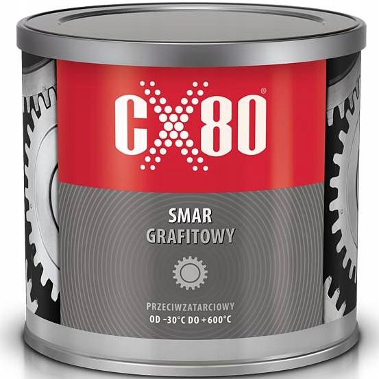 CX80 smar grafitowy odporny przeciwzatarciowy 500g