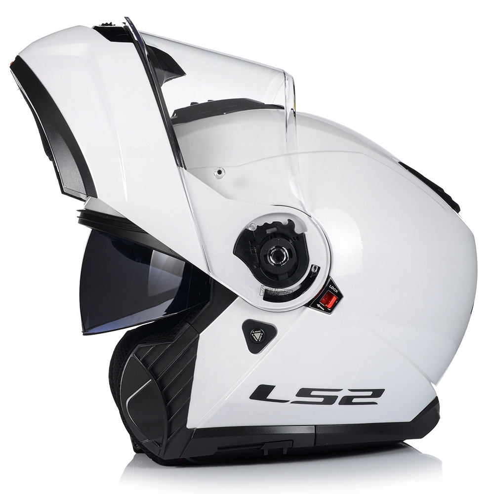 KASK SZCZĘKOWY LS2 FF908 STROBE II SOLID WHITE L Rozmiar L