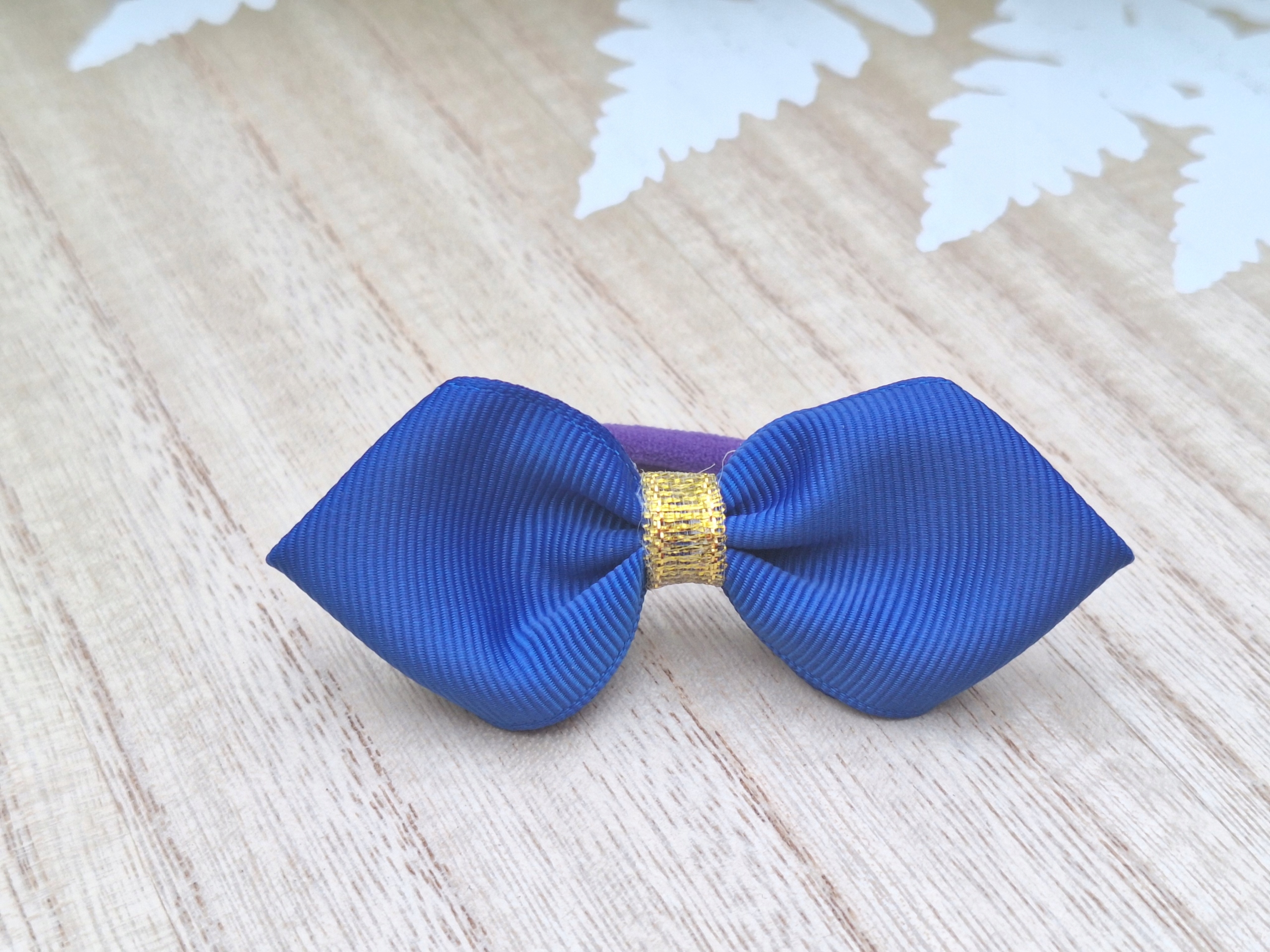 Gumka do włosów pin up kokarda niebieska chabrowa Marka Inna marka