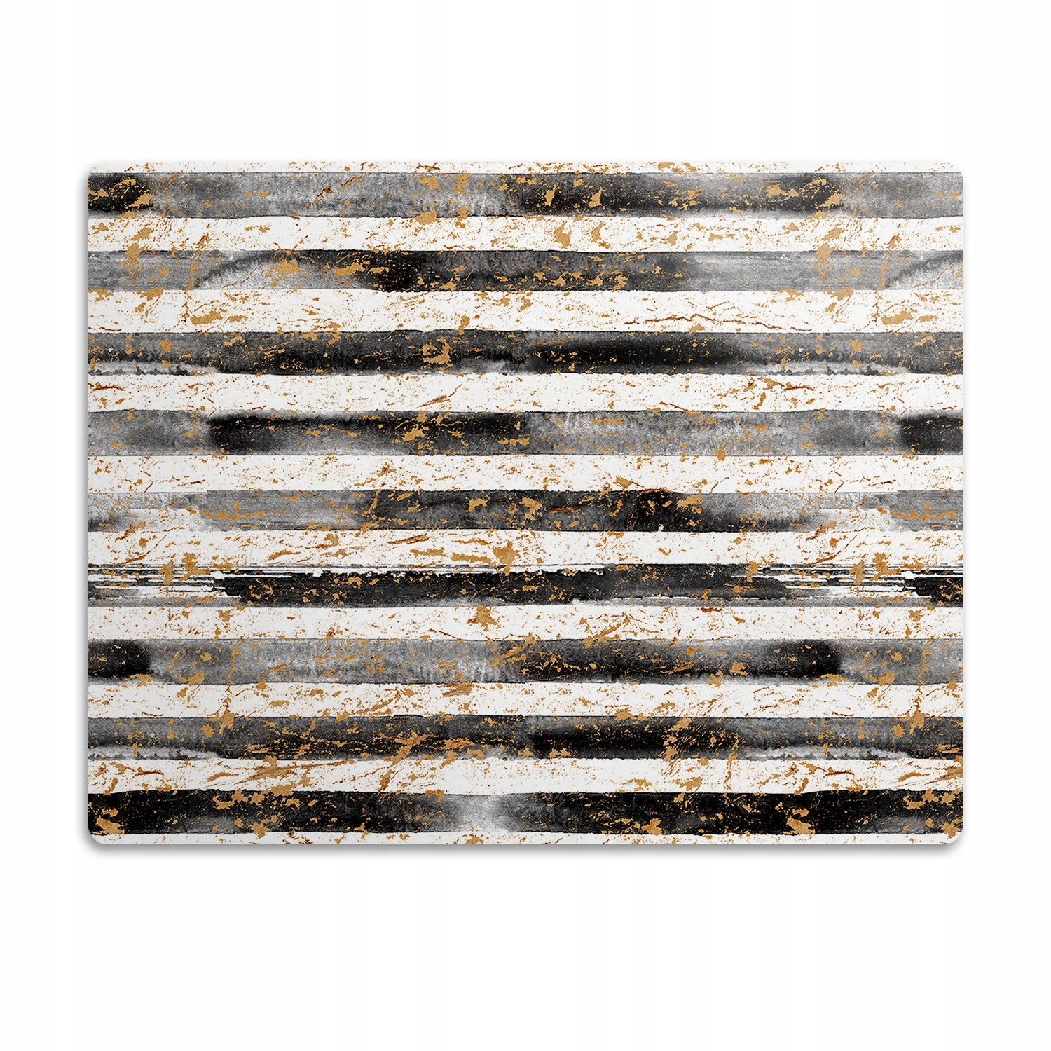 Levně Pro psa kočku podložka Pásy široké bílo-černé 90x60