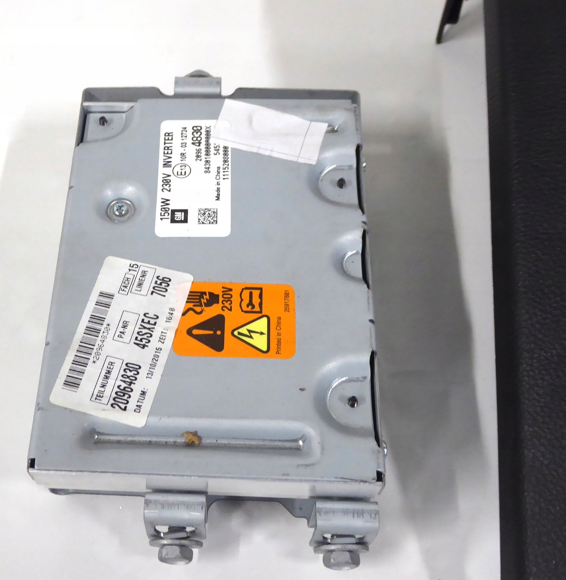 control unit bundle adapter 230V EUROPA OPEL INSIGNIA A