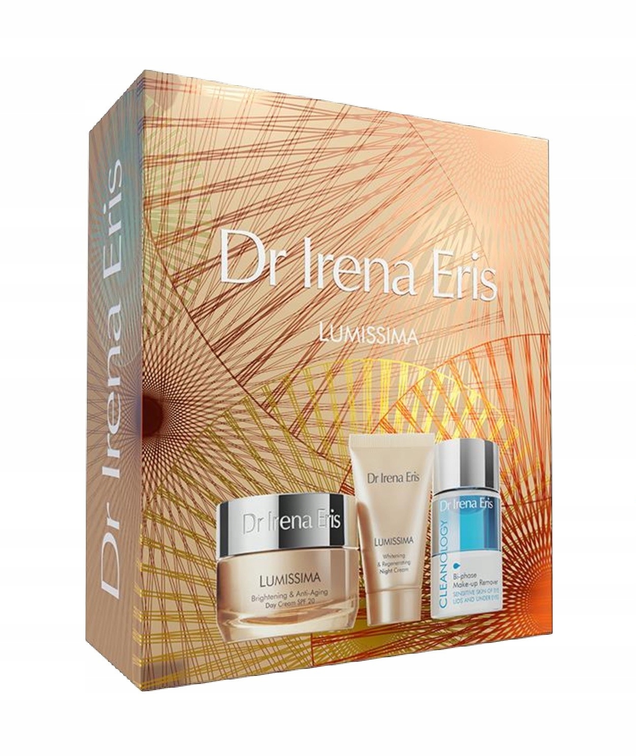 Dr I. Eris Lumissima zestaw krem na dzień 50ml krem na noc 30ml płyn