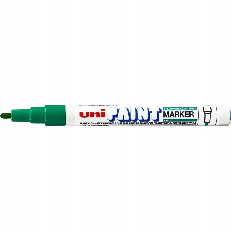 

Marker olejowy zielony Uni PX-21