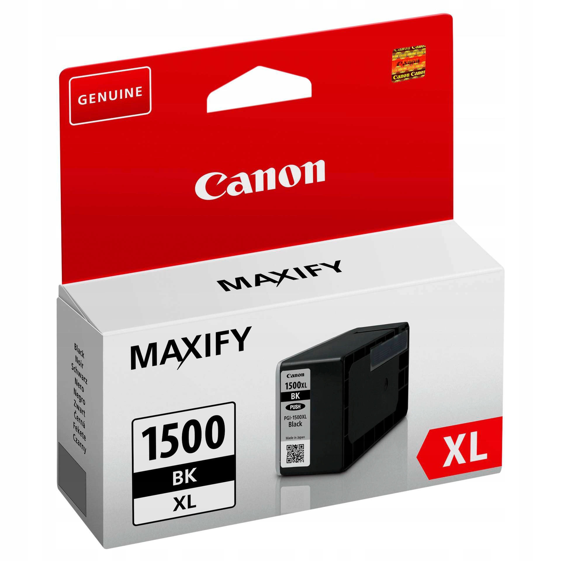 Canon PGI-1500 XL Bk černý