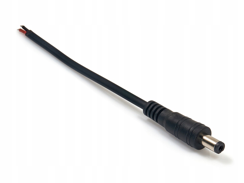 KOMPLET ZŁĄCZKA CN-22: WTYCZKA 2.1/5.5 15CM 5 Szt Typ złączka