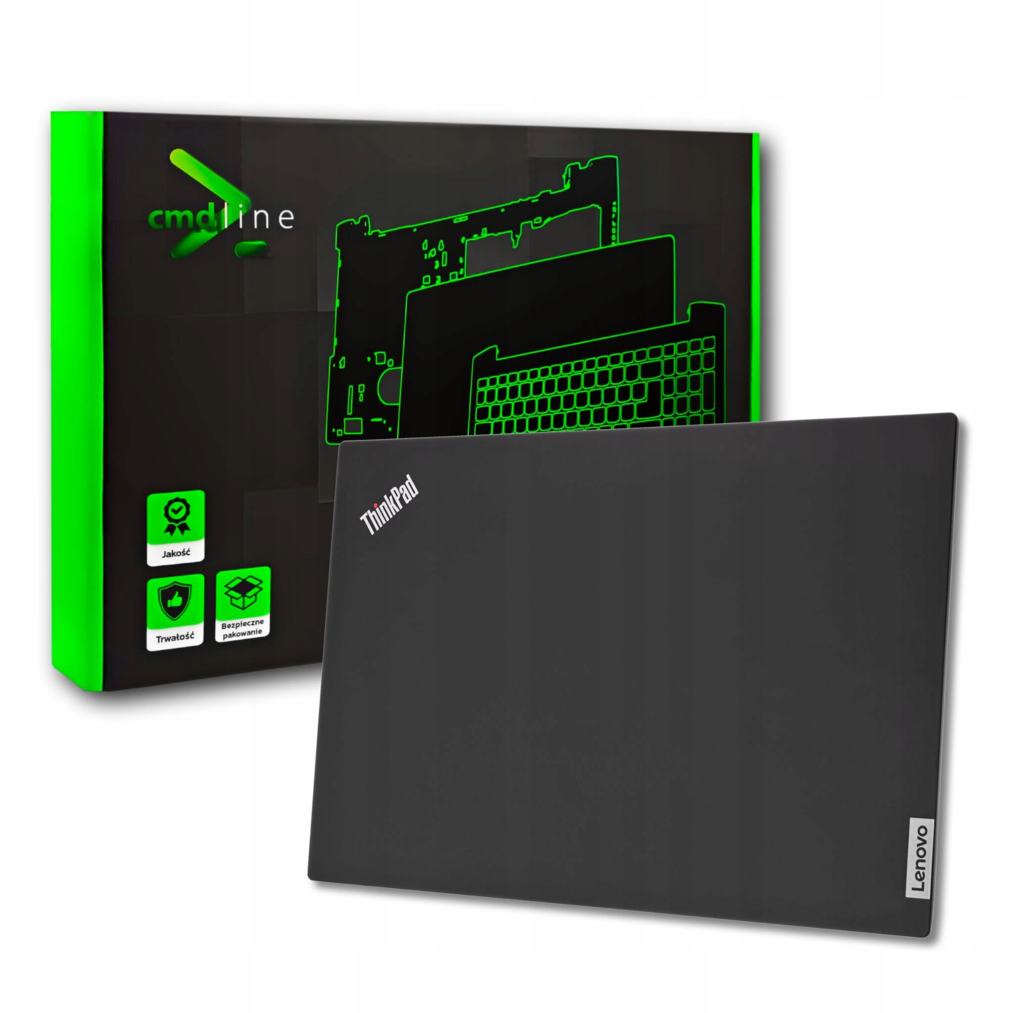 Klapa Matrycy Do Lenovo Thinkpad E15 Gen 2 3 4 Blk