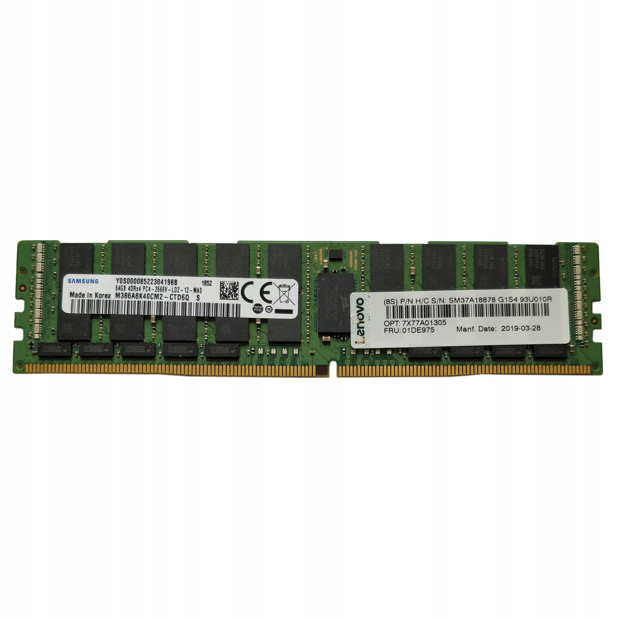Pamięć Ram Ddr4 64gb w Pamięć RAM DDR4 - Samsung - Allegro.pl