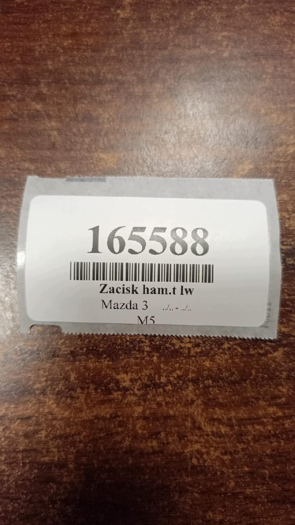 MAZDA 3 třmen brzdový levý záď