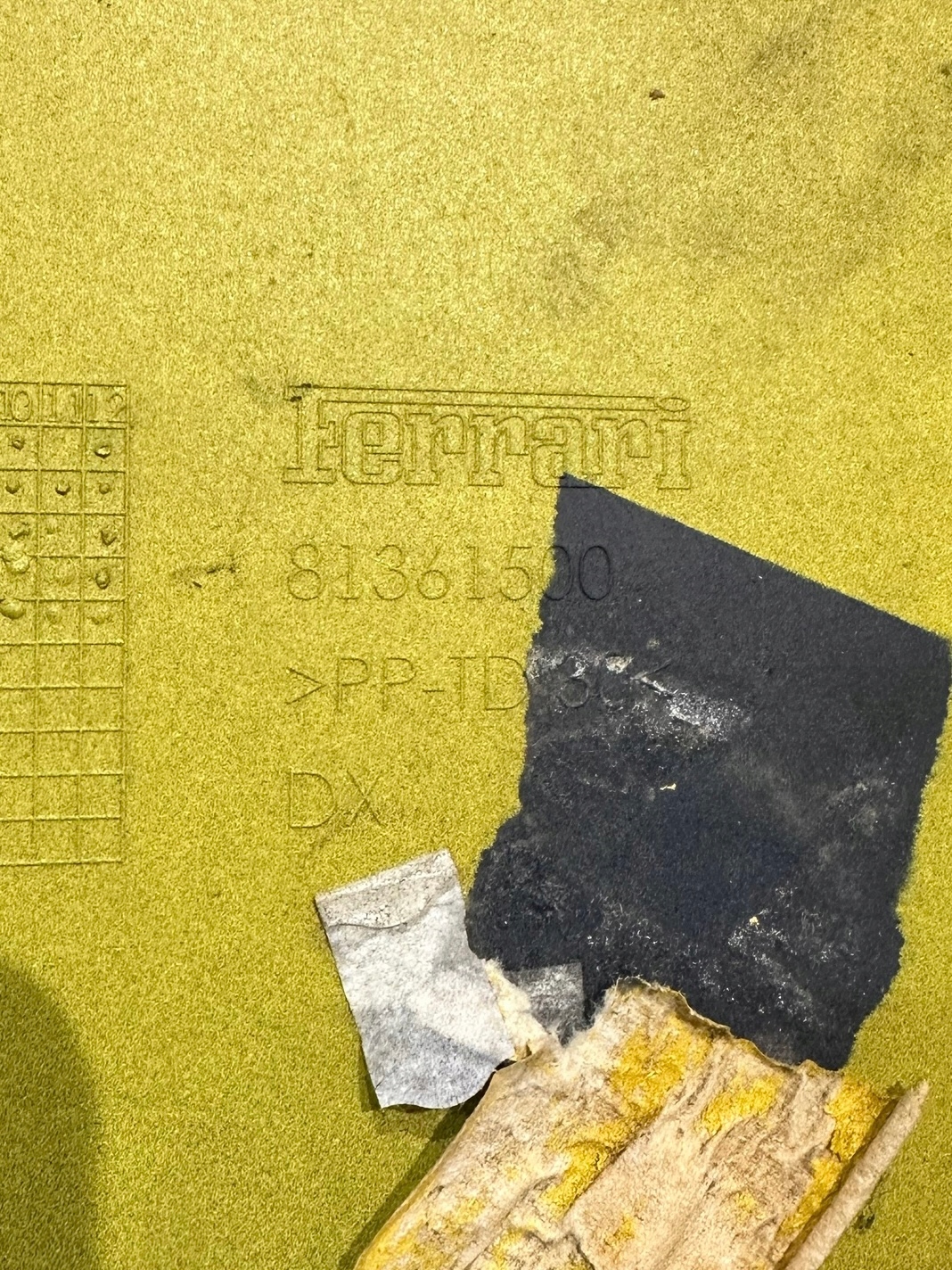 FERRARI 458 ITALIA moulding threshold threshold RH 81361500 83243210