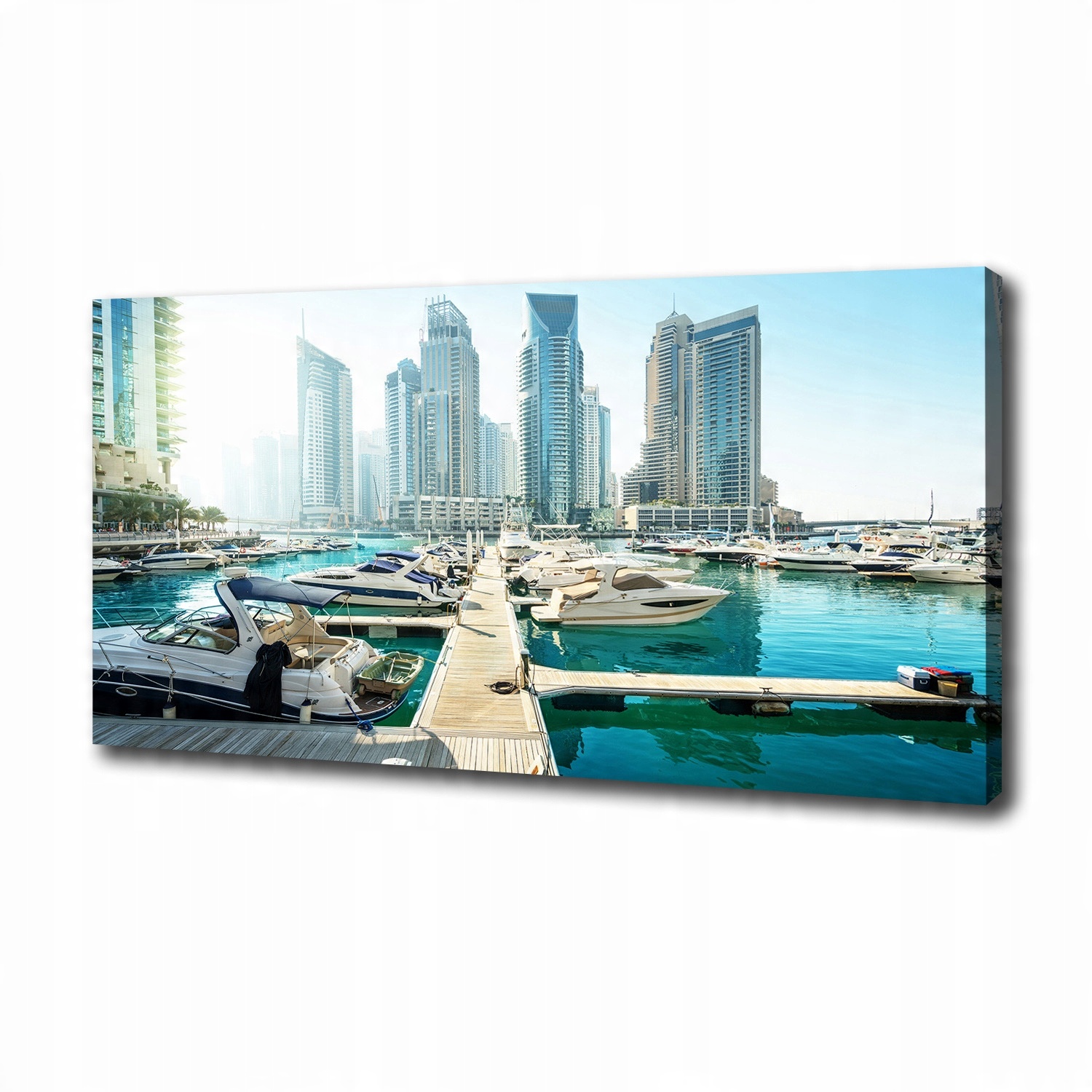 

Foto obraz na płótnie Marina w Dubaju 100x50 cm