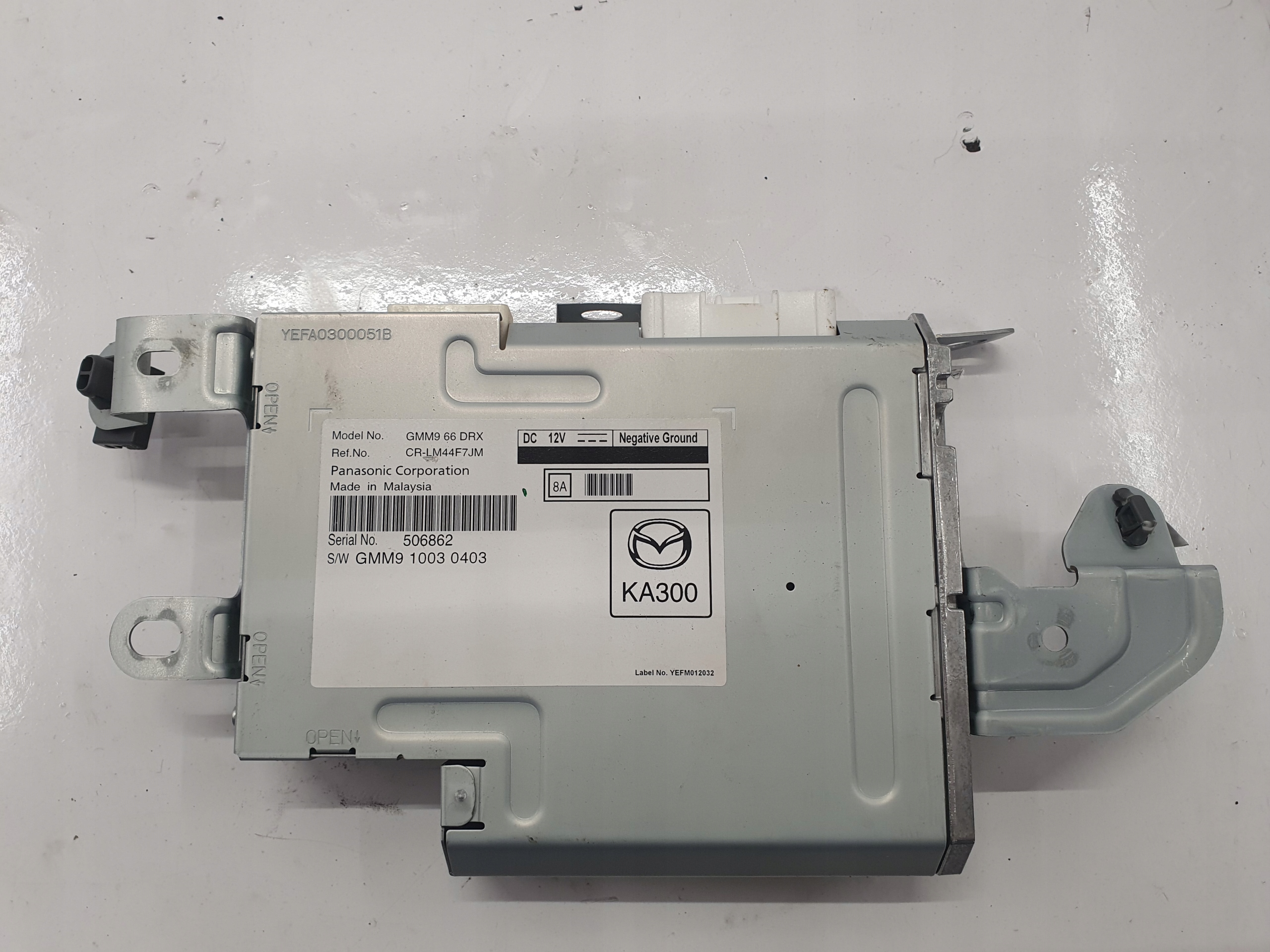 MAZDA 6 GJ 14R STEROWNIK NAWIGACJI GMM9 66 DRX