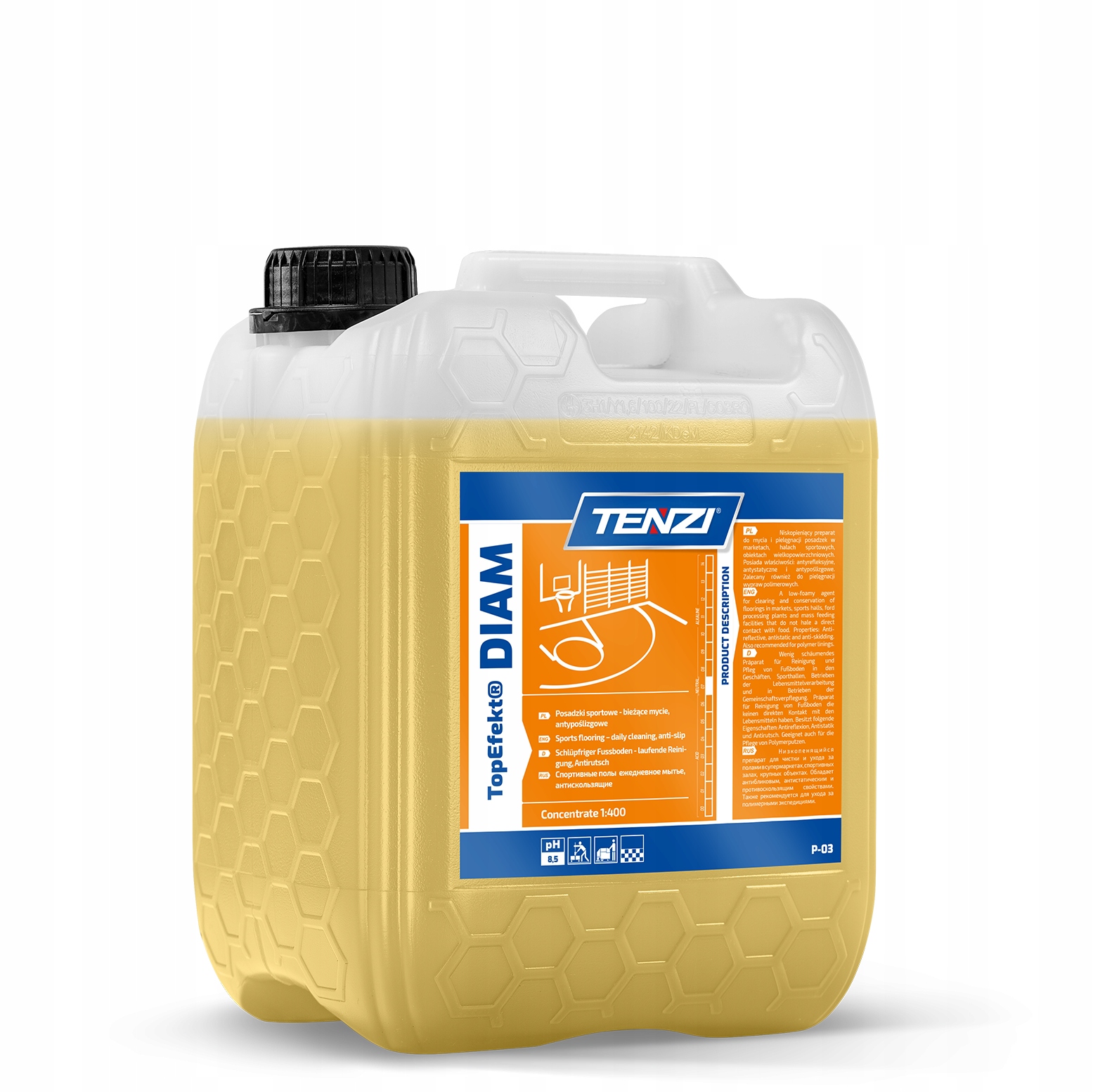 Levně Čisticí A Ošetřující Přípravek Diam 10 L Na Tvrdé A Pružné Podlahy