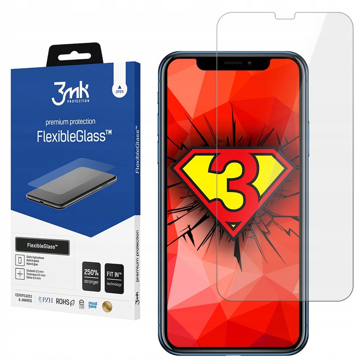 

3MK Szkło Wzmocnione Do Iphone Xr Jakość