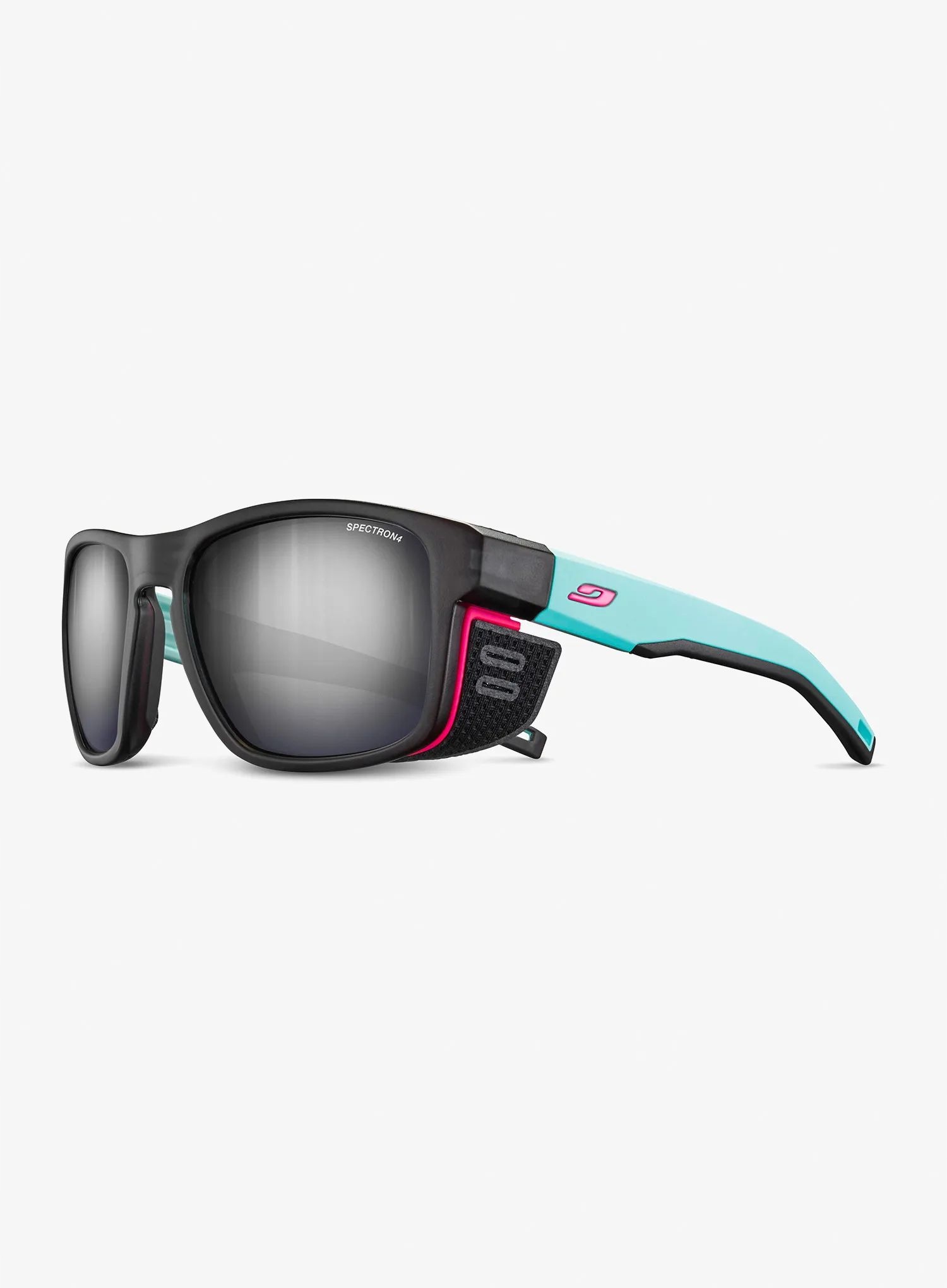 Ledovcové brýle Julbo Shield M SP4 black translu/ice blue/pink