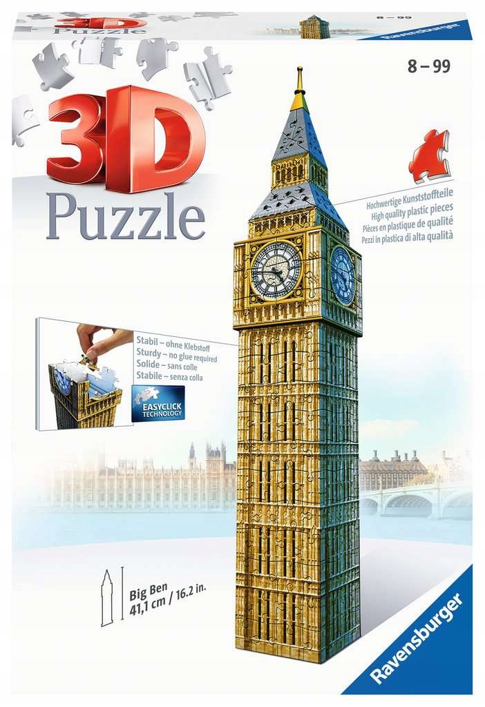 

Ravensburger Puzzle 3D 216 El Big Ben 125548