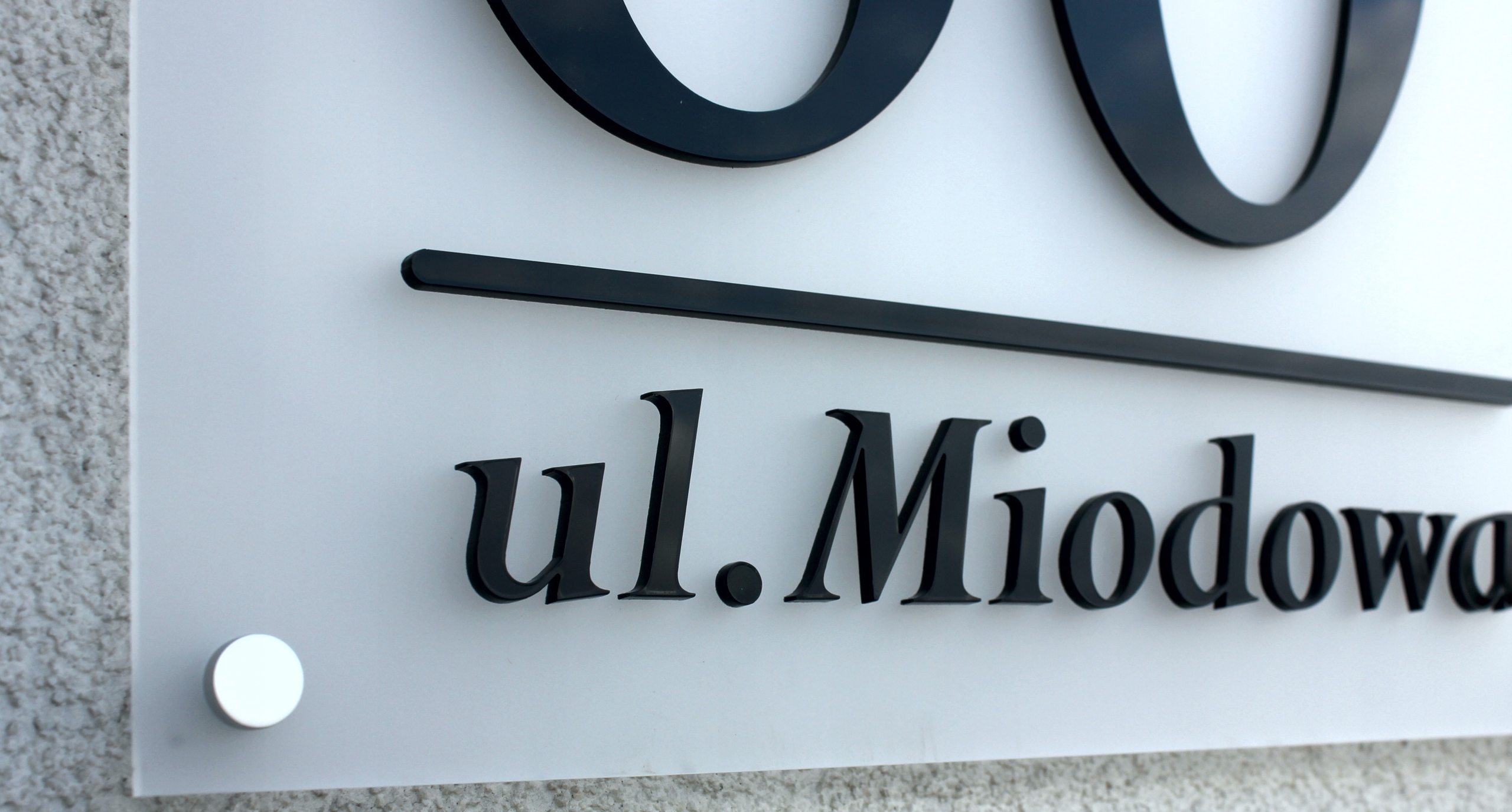 Tabliczka Adresowa -Litery 3d- TABLICA NUMER DOMU Marka inna