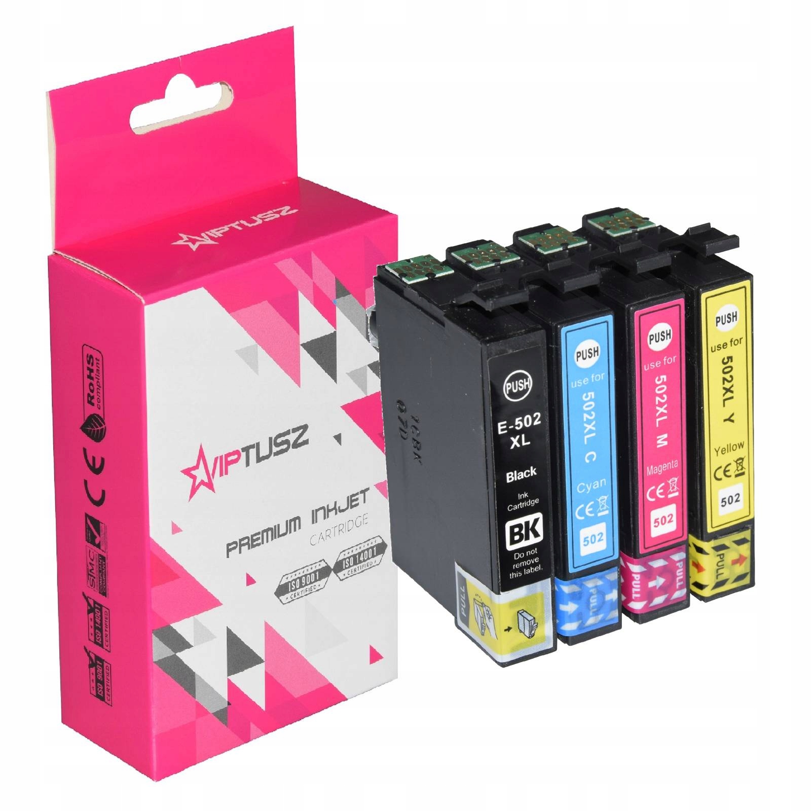 

4x Tusz Epson T502XL komplet XP-5100 WF-2800 2860