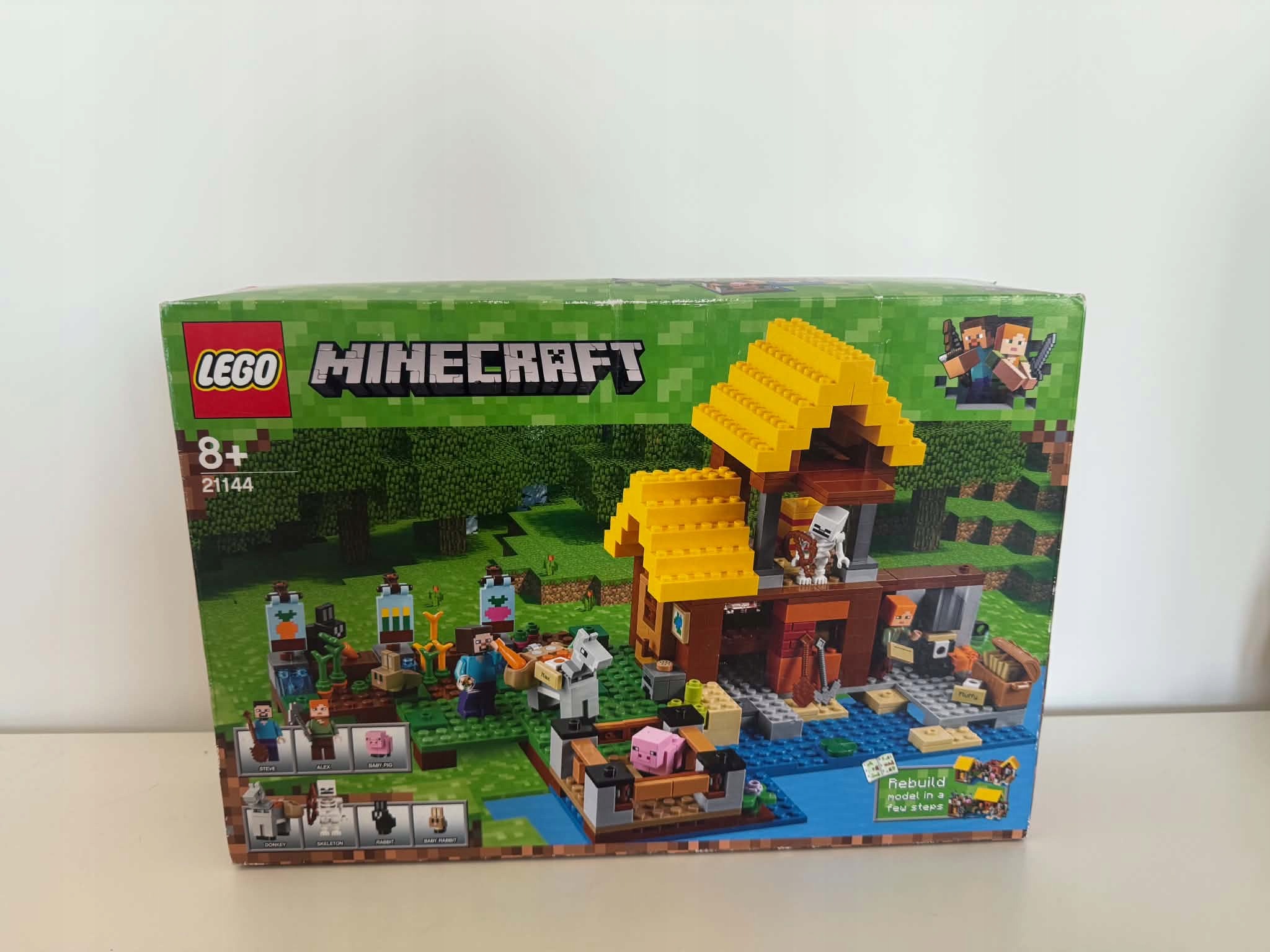 Lego Minecraft 21144 stavebnice Lego Minecraft Vesnická chata 21144