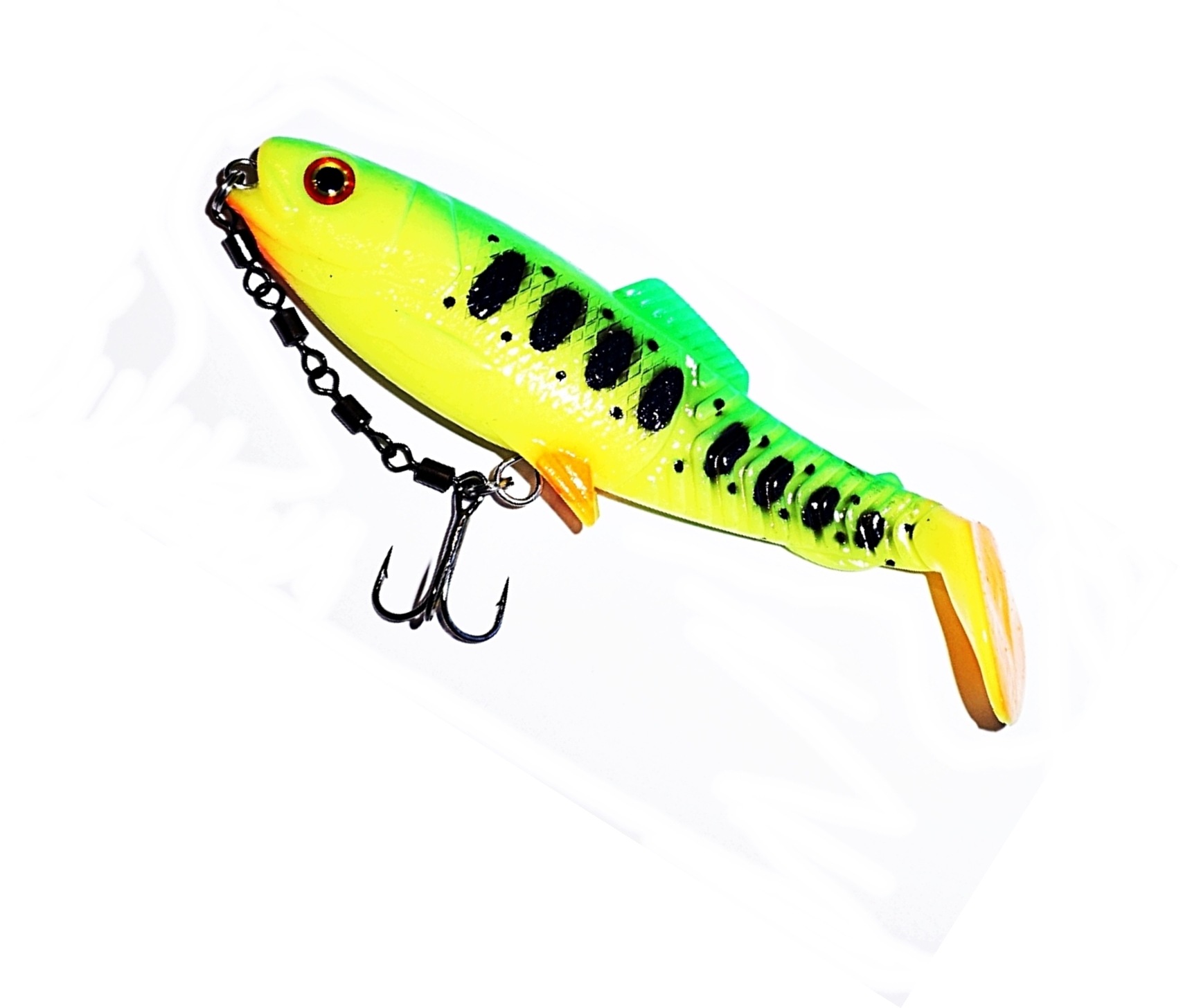Guma Uzbrojona Miracle Fish Kopyto 13cm 22,7g Mat Fire Trout 3D