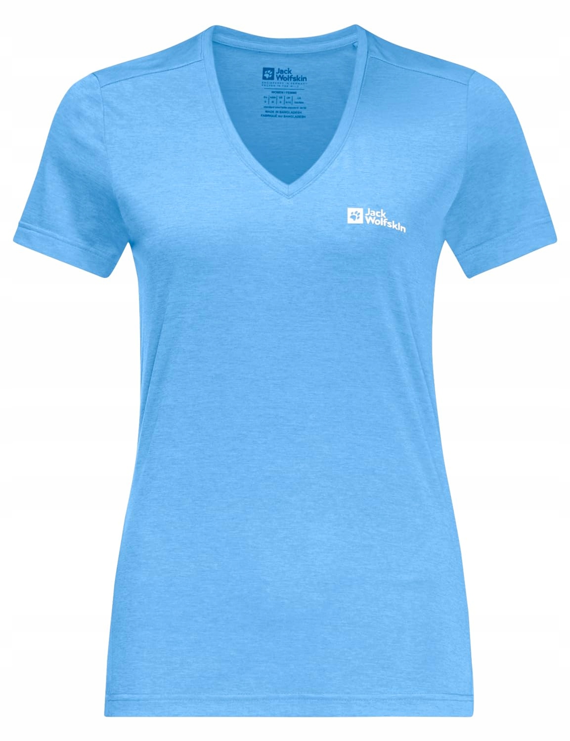 Koszulka Jack Wolfskin Crosstrail Damska Niebieska T-shirt Xs