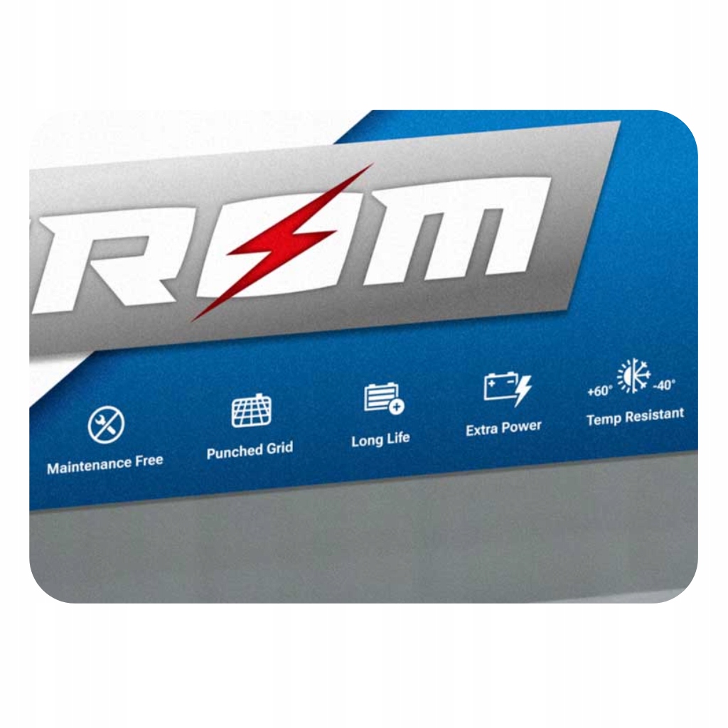 Akumulator GROM Premium 60Ah 600A EN DTR Lewy Plus Model Premium