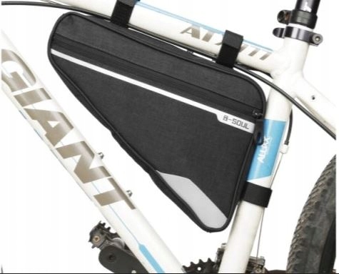 Trójkątna SAKWA rowerowa ZESTAW KLUCZY TORBA rowerowa na ramę na rower Marka Inna marka
