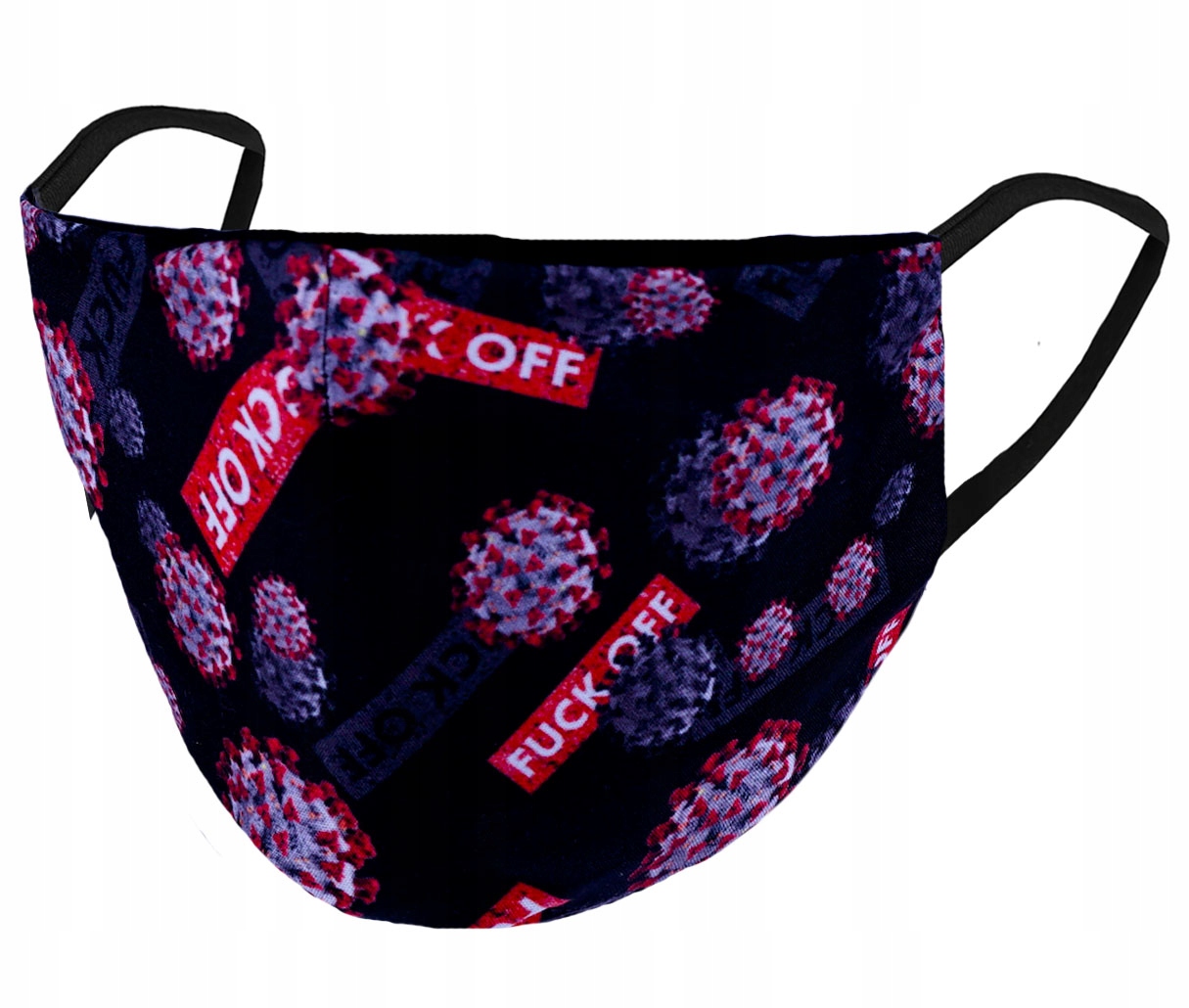 

Maseczka Cotton Streetwear Sublimacja F*ck Corona
