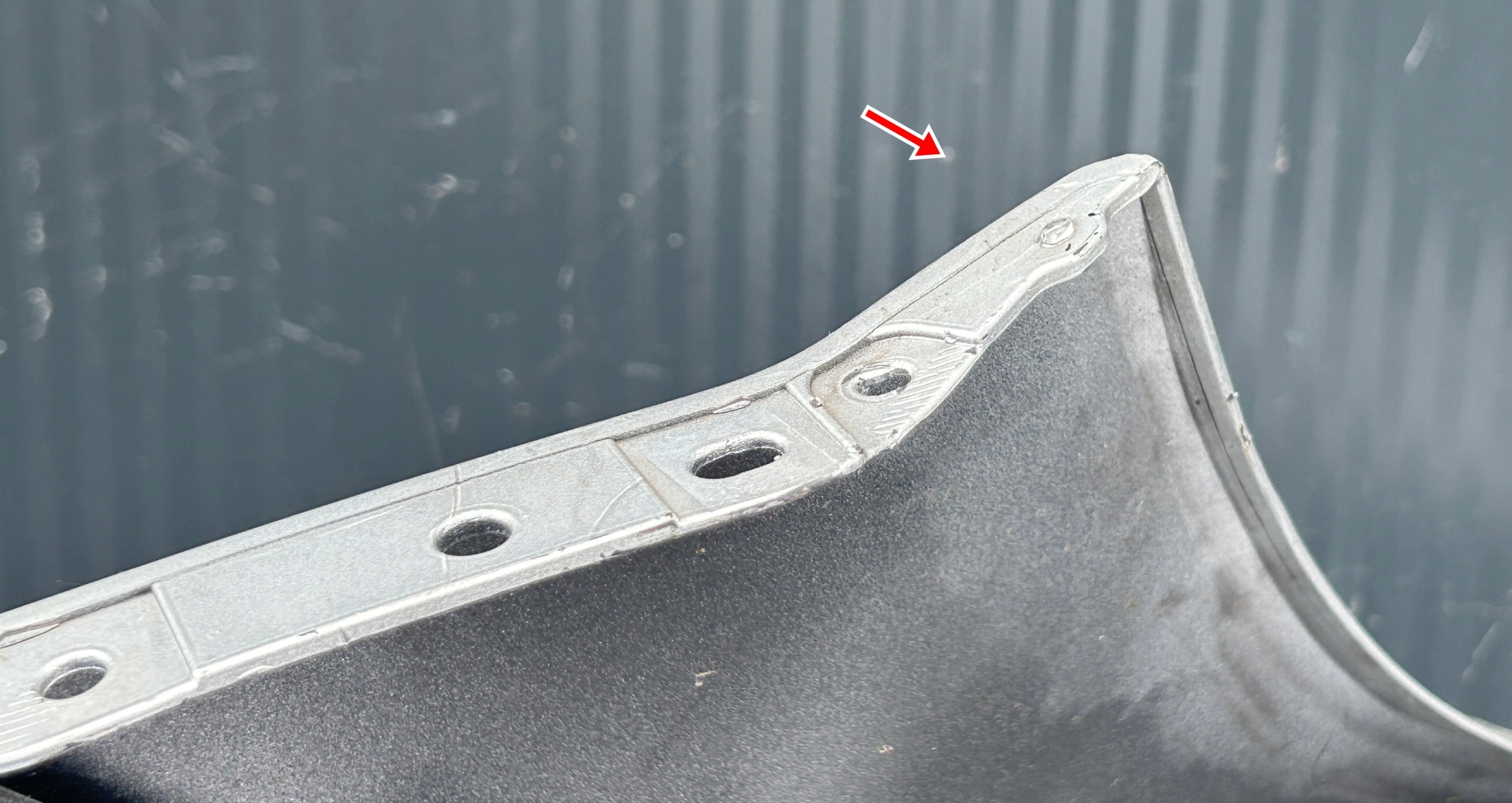 bumper front front MERCEDES C-KLASA 204 LIFT PDC