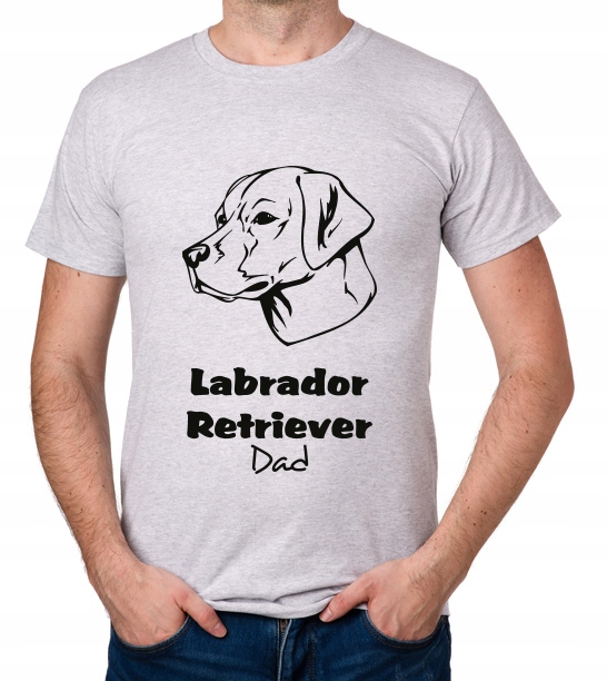 

koszulka Labrador Retriever Dad prezent