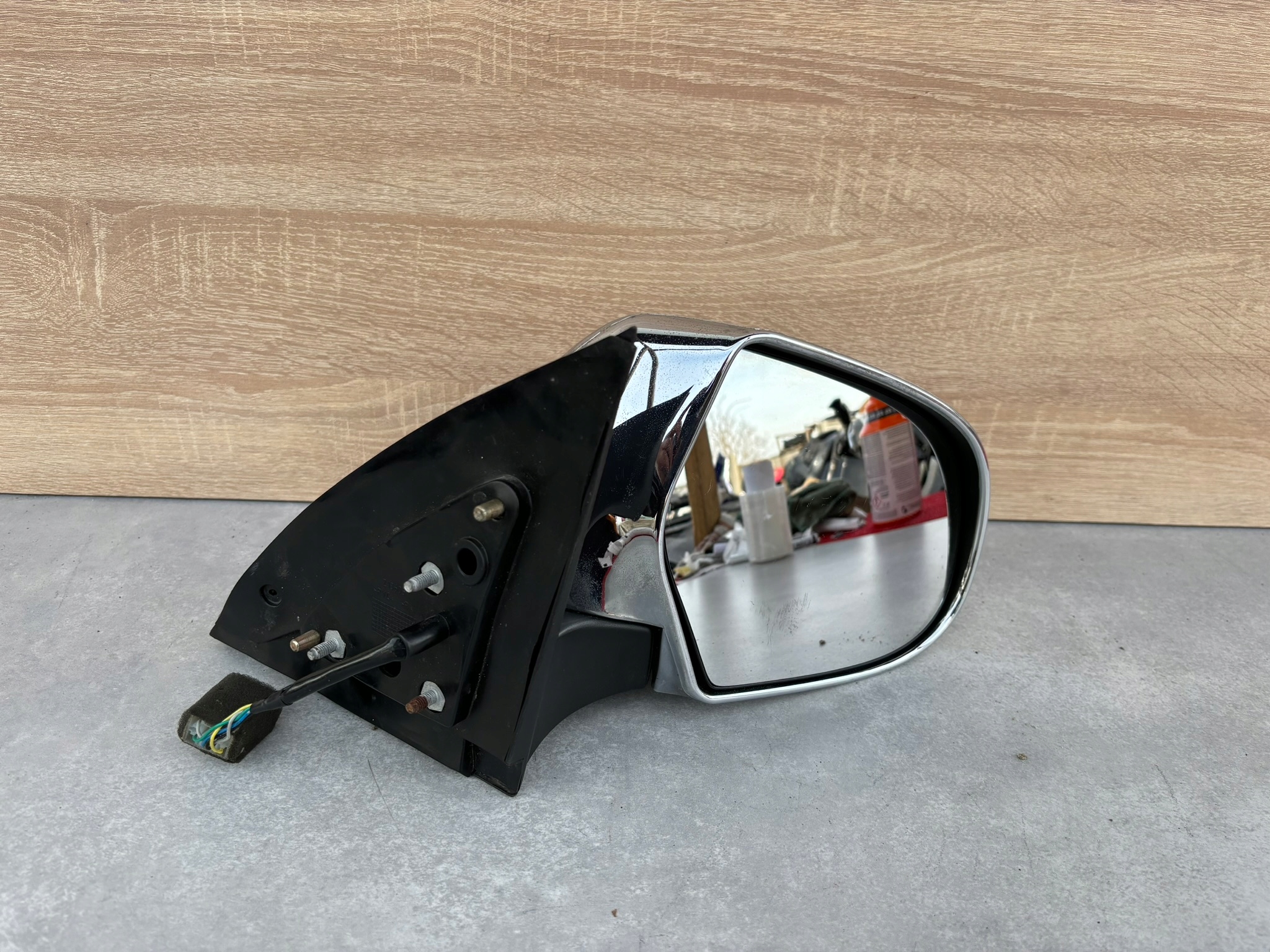 PRAVÉ ZRKADLO CHROM HOVER H3 GREAT WALL 022584 05-10 ROK K115/893