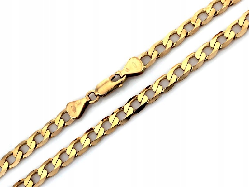 Zlatý řetízek 585 pancíř dámský leštěný klasický, ideální jako dárek