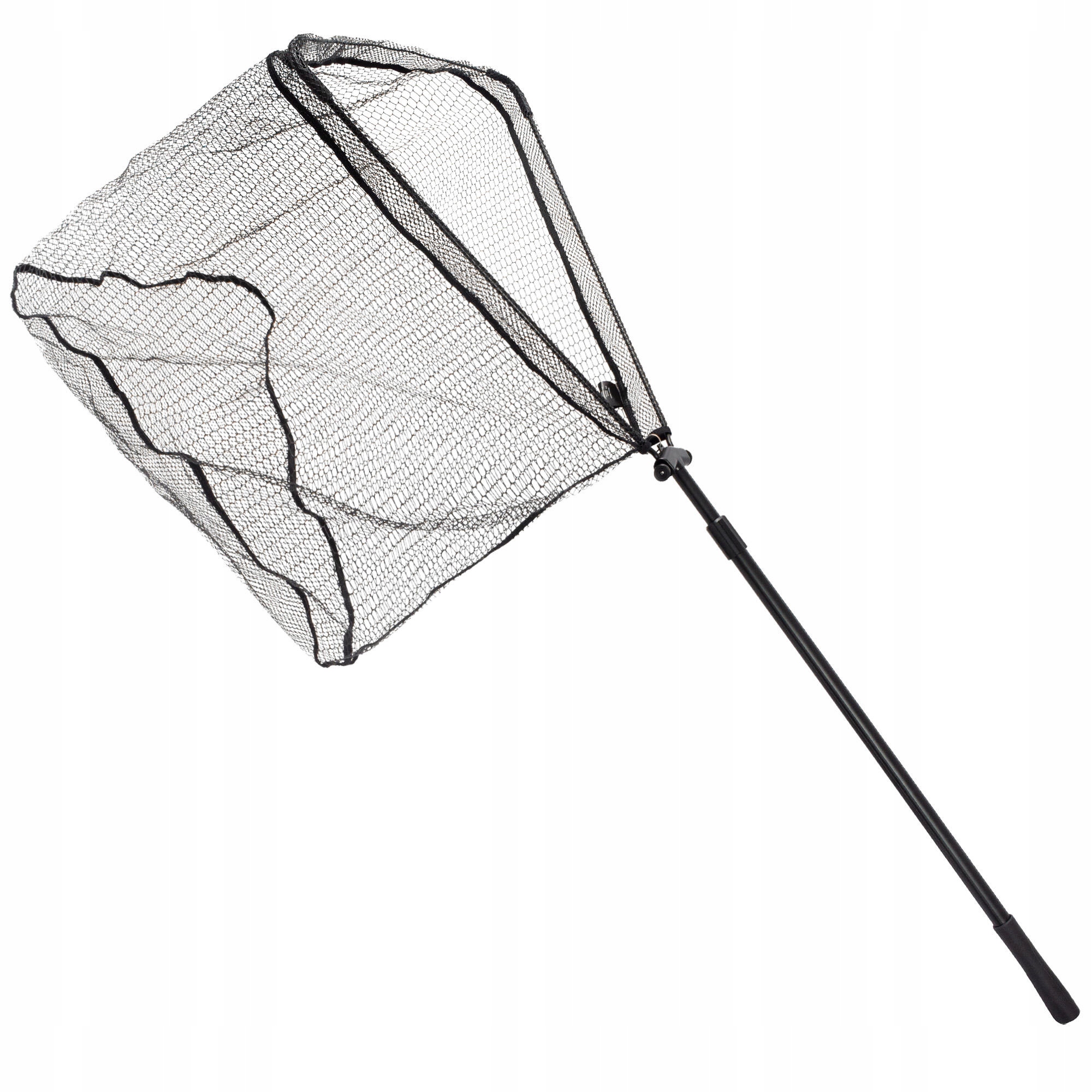 Podbierak teleskopowy do dużych ryb, gumowana siatka, Paladin