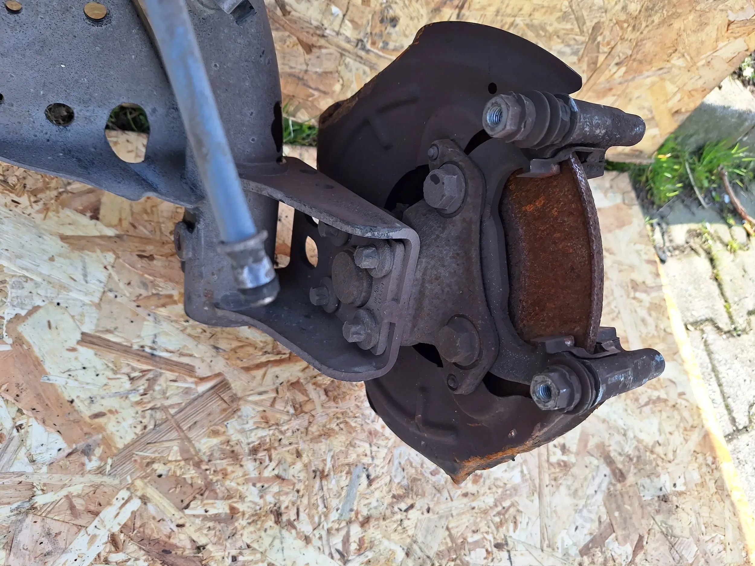 axis rear part discs Renault Clio III 05