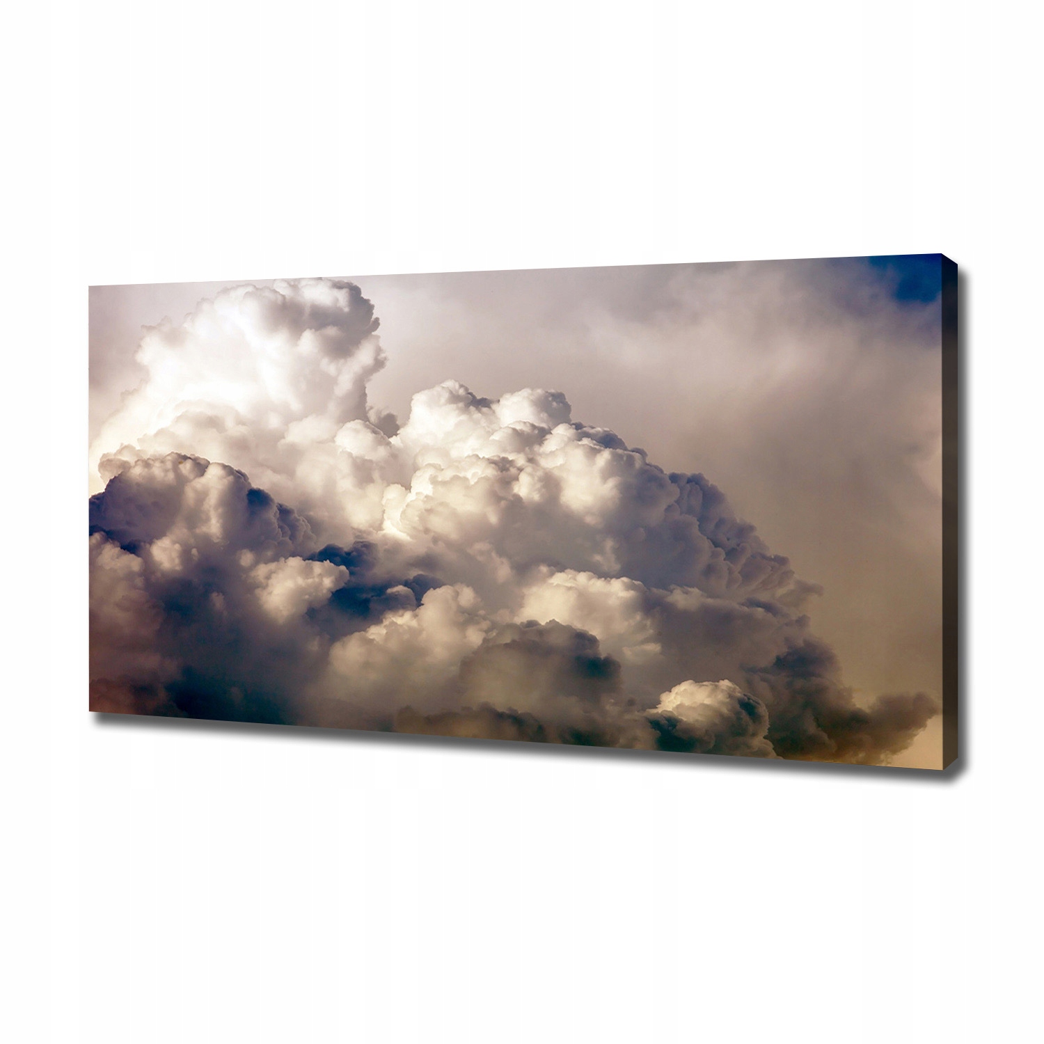 

Foto obraz na płótnie Chmury na niebie 120x60 cm