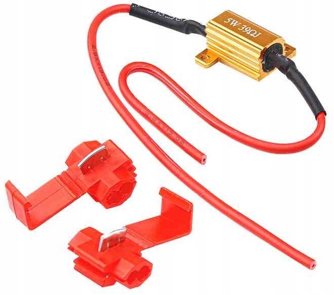 

Rezystor Opornik Oszukiwacz Canbus Led 39 Ohm 5W