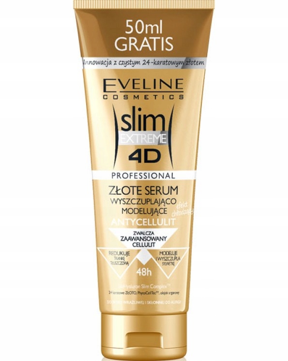 

Eveline Cosmetics Slim Extreme 4D złote serum