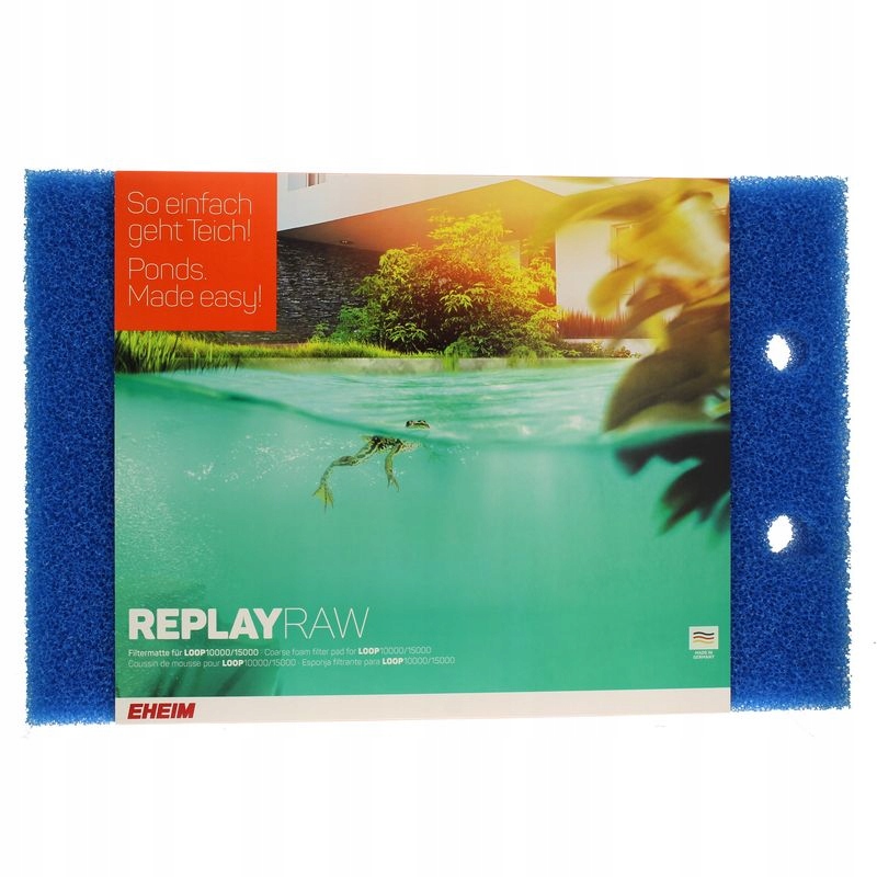Levně Hrubý Filtr Replayraw Pro Loop 10000 15000 Vodní Jezírko Mechanický Houbička