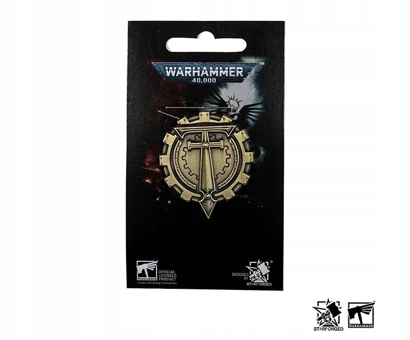 Starforged Chapter Icon Collegiate Titanica Pin Badge