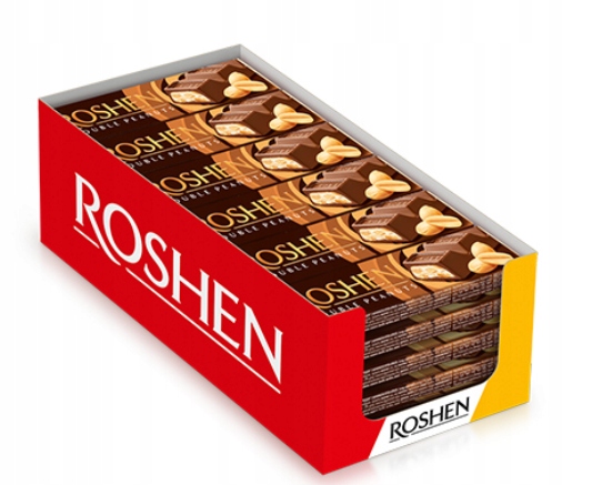 Levně Roshen Tyčinka Double Peanut 39g x 30ks Ukrajina