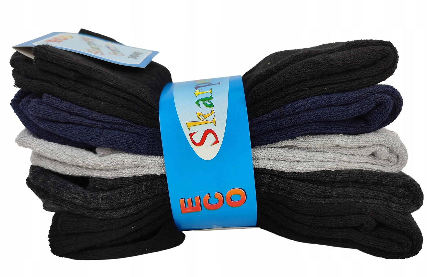 5X Skarpetki Bezuciskowe Skarpety Bawełniane Frotte Ciepłe Bawełna 39-42