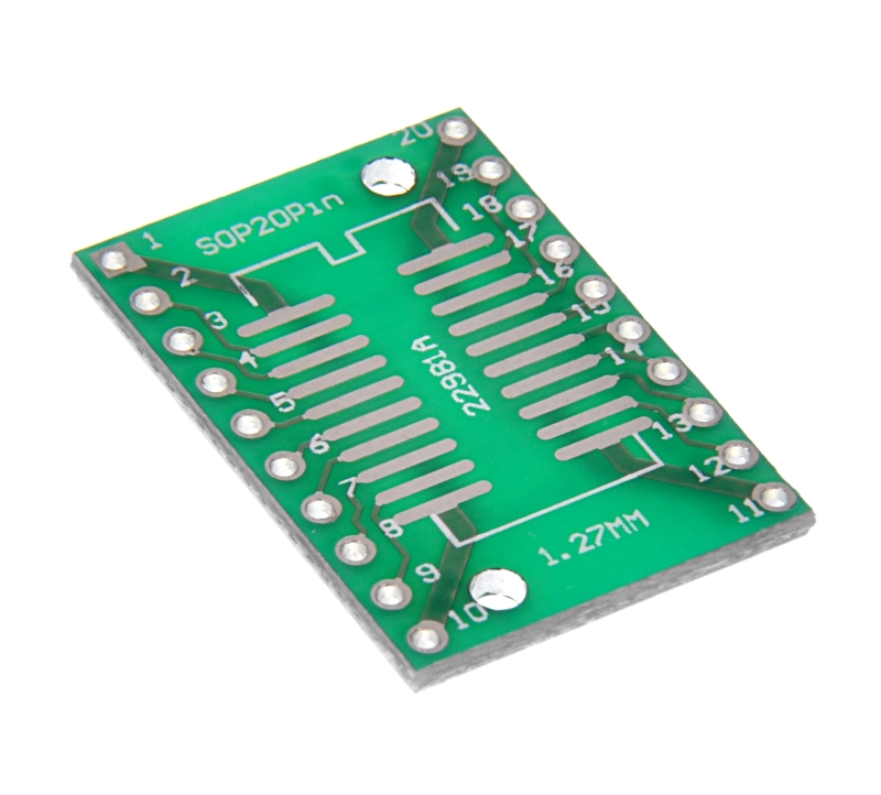 

Przejściówka SOP20 na DIP20 Pcb adapter