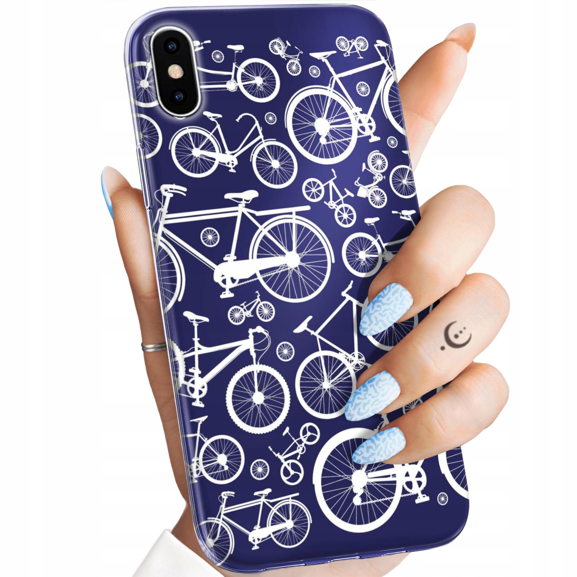 Etui Do Iphone Xs Max Rowerowe Z Rowerem Kolarz Obudowa Pokrowiec