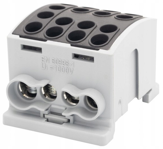 

Blok Rozdzielczy Zacisk Odgałęźny 1x35 3x25 czarny