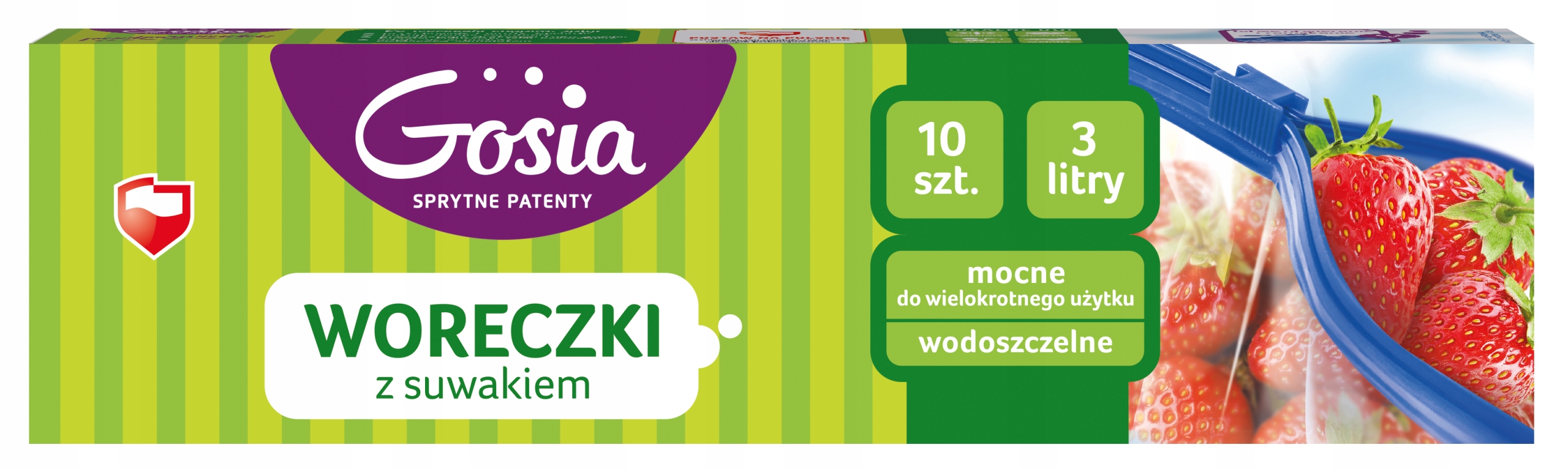 

Woreczki z suwakiem 3L Gosia 10 szt.