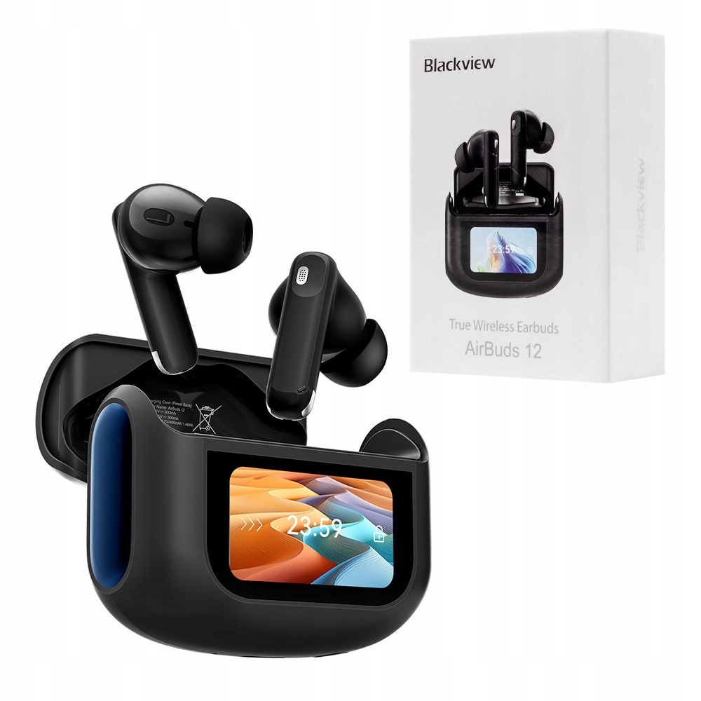 Blackview AirBuds 12 Dokanałowe Bluetooth 5.4 Czarny