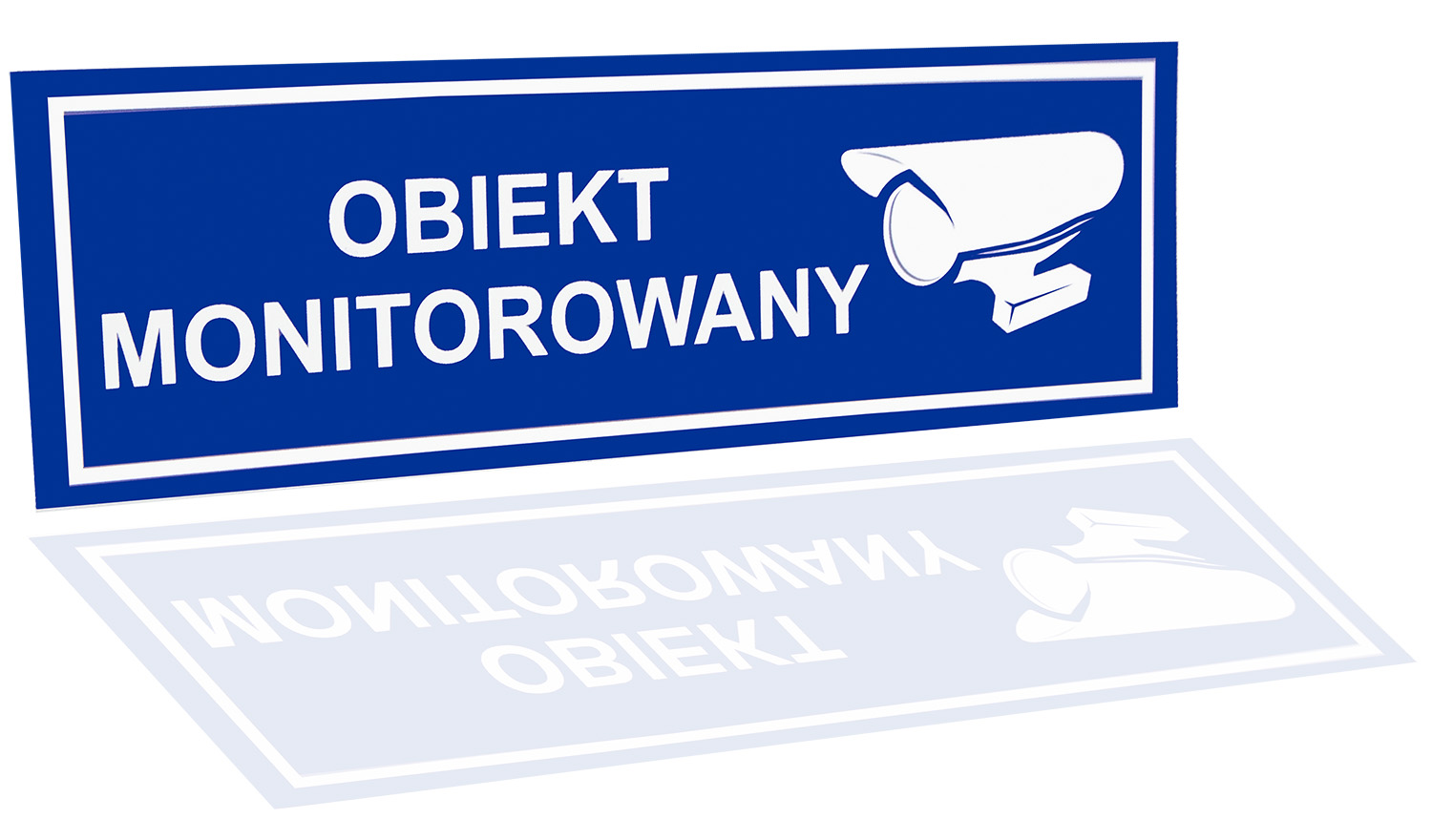 

Tablica Tabliczka Pcv Obiekt Monitorowany 32x10,5