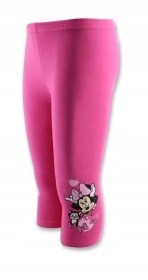 

getry legginsy 3/4 Myszka Minnie Capri 98