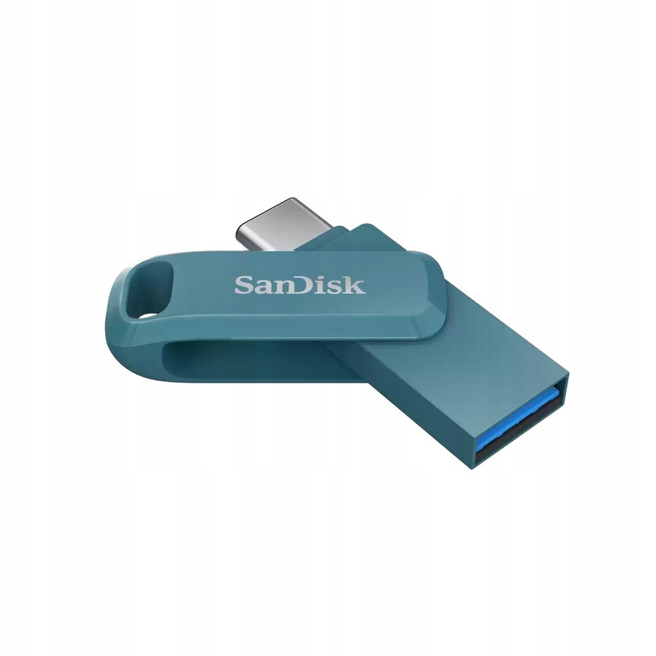 Sandisk 128 Gb Ultra Go Dual Pendrive Usb 3.1+TYP C 2w1 Niebieski