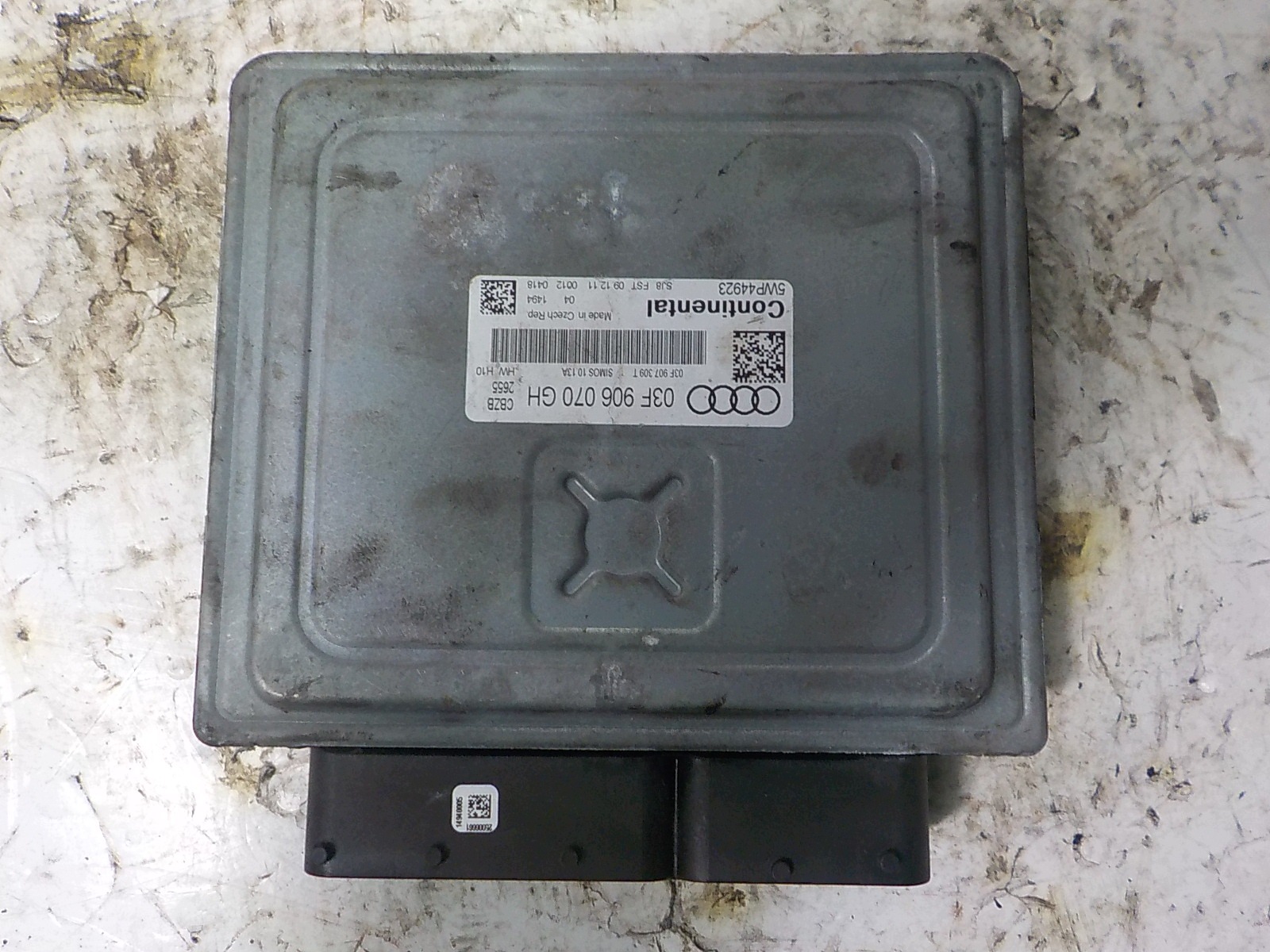 AUDI A3 II 8P computer control unit 03F906070GH 5WP44923