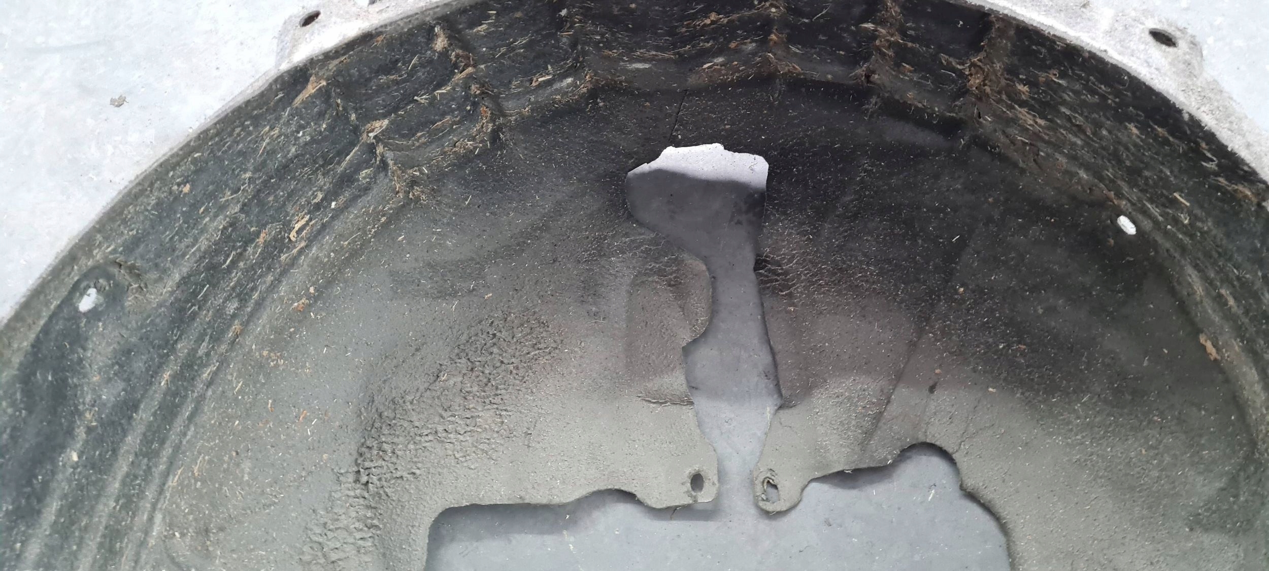 A7 4G S7 mudguard left left rear part MATERIAL 4G8810171B